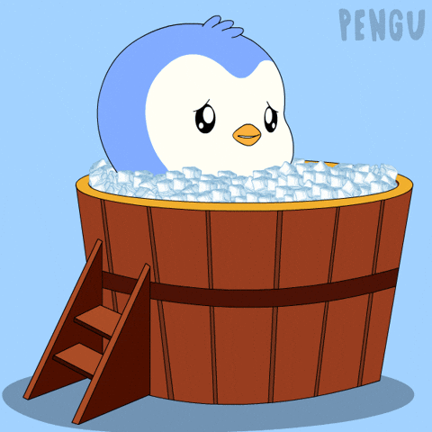 Freezing Ice Cold GIF by Pudgy Penguins