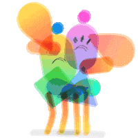 I Love You Hug Sticker by wanderson