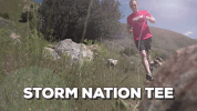 storm_bowling running bowling tshirt bowlingball GIF