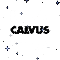 calvusmont logo fashion design work Sticker