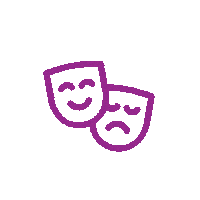 Drama Theater Sticker by Tierra Whack