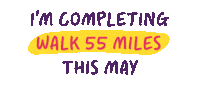 Walking Exercise Sticker by Breast Cancer Now GIPHY