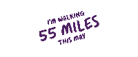 Walking Exercise Sticker by Breast Cancer Now GIPHY