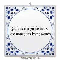 Spreuk Geluk GIF by Tegelspreuken.nl