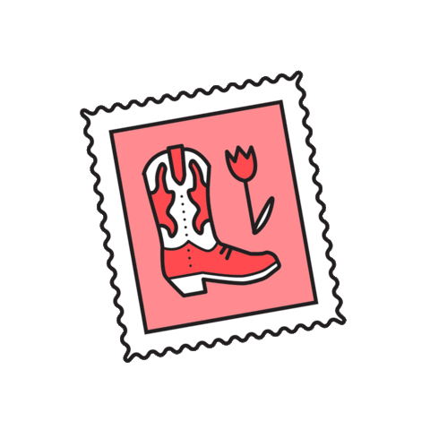 Stamp Amy Nelson Sticker by Sled Island
