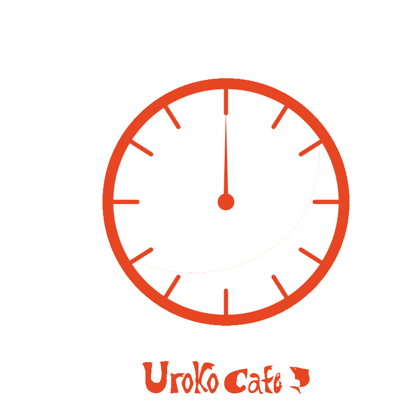 urokocafe giphyupload lunch time uroko uroko cafe Sticker