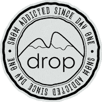 Snow Drop Sticker by Psicografici