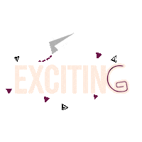 Exciting Sticker by gpartydesigner