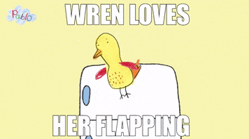 Fun Flapping GIF by Pablo