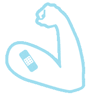 Doctor Shot Sticker by MSNBC