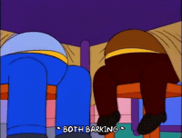Hungry Season 6 GIF by The Simpsons