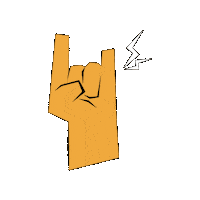 Rock Mains Sticker by NEODIF