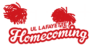 Ragin Cajuns Homecoming Sticker by University of Louisiana at Lafayette