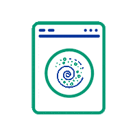 Laundry Washing Machine Sticker by Dr Beckmann