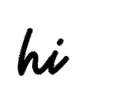 Hiiii Sticker