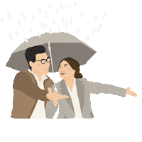In Love Wedding Sticker