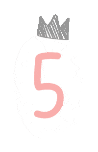 soymonalisa 5 number five numero Sticker