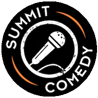 summitcomedy comedy microphone jokes comedians Sticker