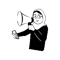 Speak Up Sticker by Muzz