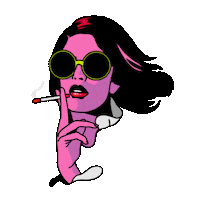 Vintage Outrun Sticker by musketon