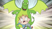 scared oh no GIF by Cartoon Hangover