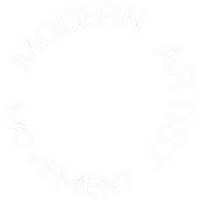 Modern Artist Movement Sticker by Larisa Love