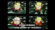 eric cartman zip line GIF by South Park 