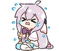 Sad Cry Sticker