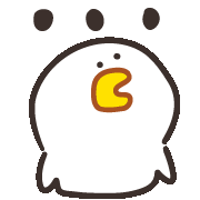 Chick 傻眼 Sticker