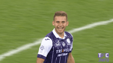 ligue 1 smile GIF by Toulouse Football Club