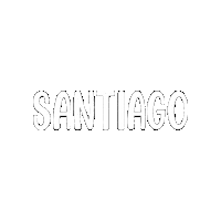 Santiago Santi Sticker by Fresa Creativa