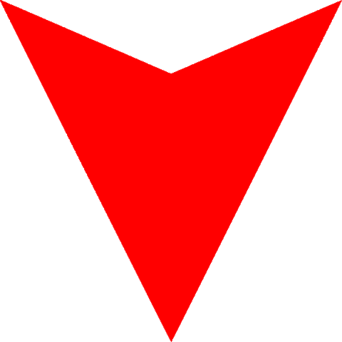 Opjebest arrow down arrowdown Sticker