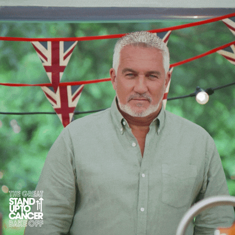 Shock Lol GIF by The Great British Bake Off