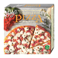 Margherita Pizza Sticker by Amy's Kitchen