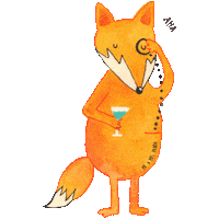Cocktail Lord Sticker by Mr. & Mrs. Panda