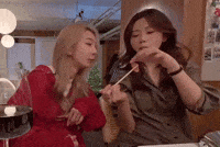 Friendship Eating GIF