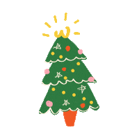 Christmas Tree Sticker