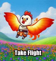 Purpose Take Flight GIF by Zorooster