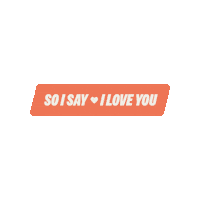 I Love You Mirror Sticker