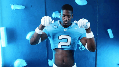 North Carolina Football GIF by UNC Tar Heels