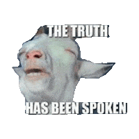 goat STICKER by imoji