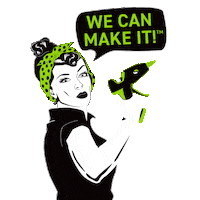 Illustration Woman Sticker by Surebonder