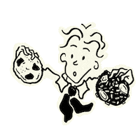 Basil Sticker by Uglisabi