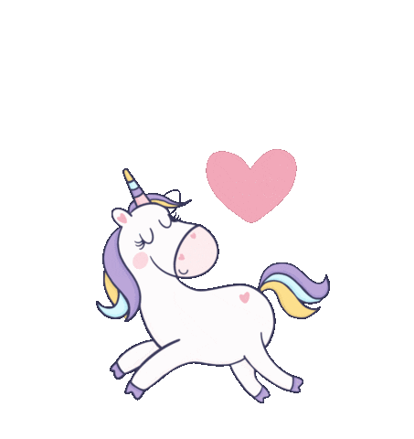 Happy Unicorn Sticker