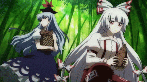 Fujiwara No Mokou GIF