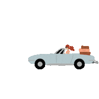 Road Trip Car Sticker