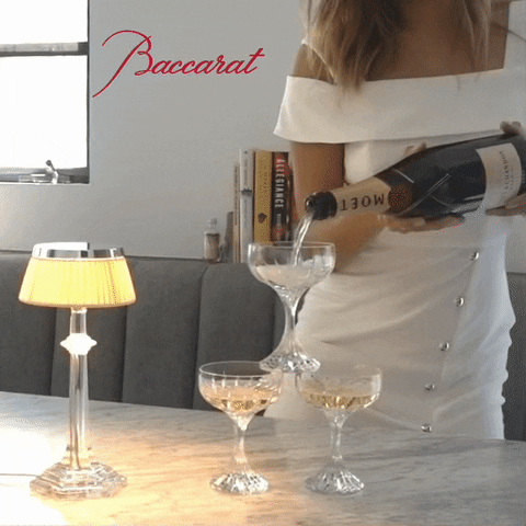 Celebration Champagne GIF by Baccarat