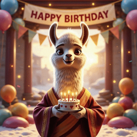 dalaillamazen giphyupload happy animation cartoon GIF