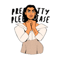 anarochart sticker please por favor pretty please Sticker