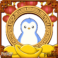 恭喜发财 Chinese New Year Sticker by Pudgy Penguins